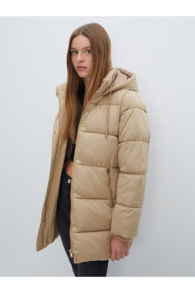 LC Waikiki Pufferjacke für Damen mit Kapuze