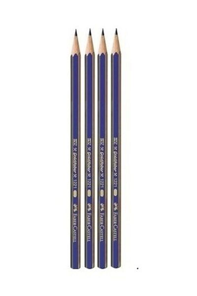 Faber Castell قلم رصاص أسود متدرج من فابر كاستل "2ب" (2ب) قطعة واحدة