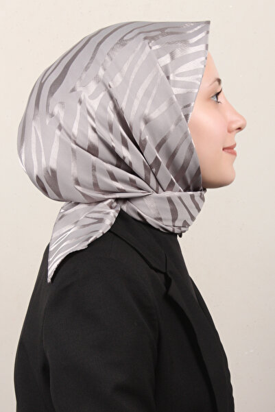 Eşarppark Golden Jakar Eşarp 4136-16 Duman