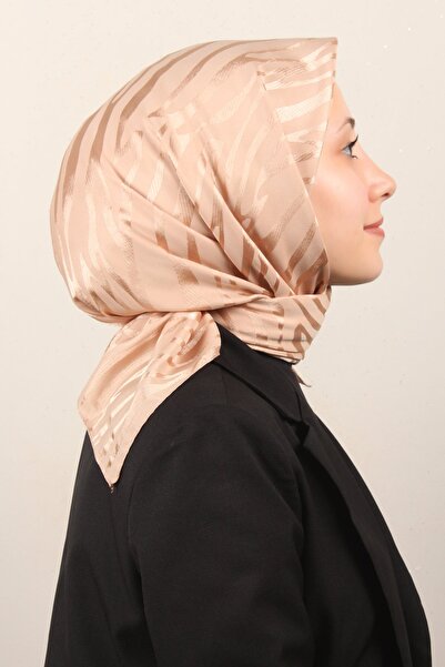 Eşarppark Golden Jakar Eşarp 4136-22 Bej