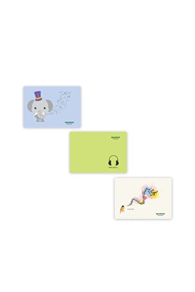 Mopak 20 Yaprak A5 Küçük Boy Müzik Defteri 2 Adet