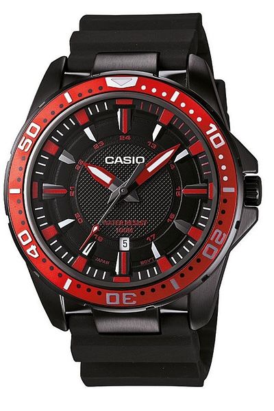 Casio ساعة يد رجالية Mtd-1072-4avdf