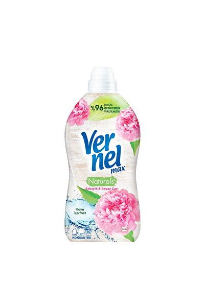 Vernel Max Konsantre Çamaşır Yumuşatıcısı 1440ml (60 Yıkama) Şakayık