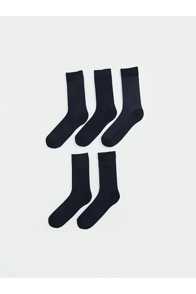 LC Waikiki Men's Patterned Socks - Pack of 5