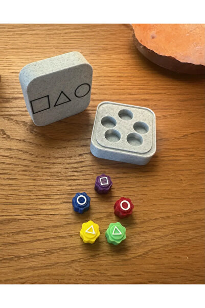 Genel Markalar Squid Game 5 Taş Oyun Seti | Renkli Ve Eğlenceli Beştaş Gonggi Oyuncak