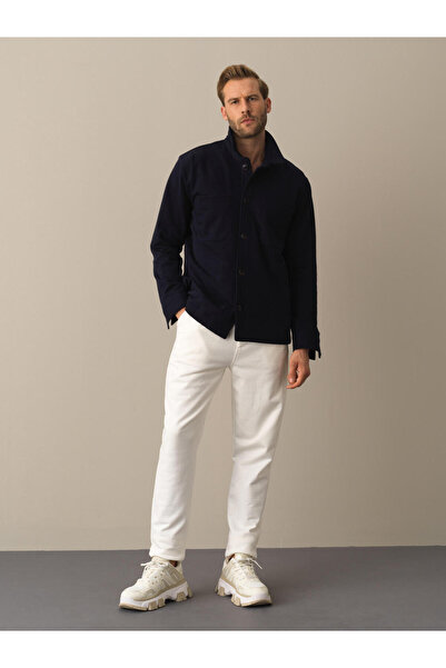 Xint Erkek Lacivert Regular Fit Gömlek Ceket