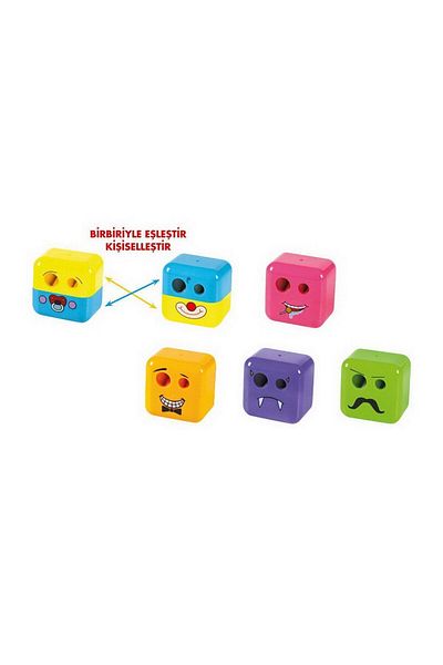 Adel Emoji Patterned Pencil Sharpener Children's Paw