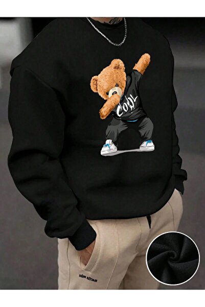 Lider Leather Φούτερ με στάμπα και λαιμόκοψη σε σχήμα Ο - Κομψό και άνετο σχέδιο