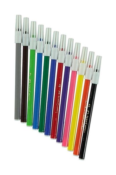 Faber Castell Faber 12 Color Felt Pen - 196017   Model