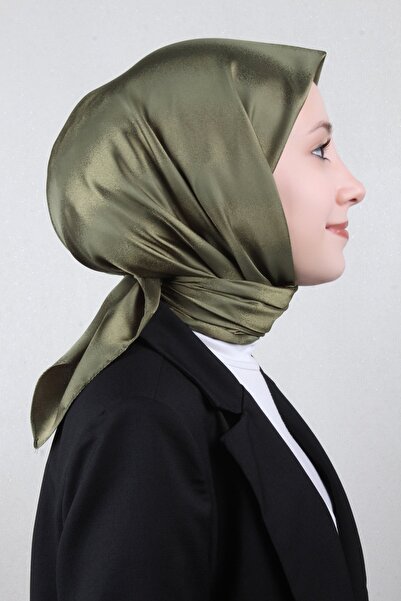 PİRAMİT Golden Jakar Eşarp 4135-20 Haki