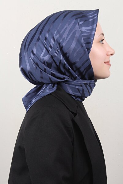 Eşarppark Golden Jakar Eşarp 4136-14 İndigo