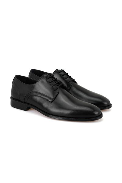 Desa Ανδρικά δερμάτινα κλασικά παπούτσια Jewel Black
