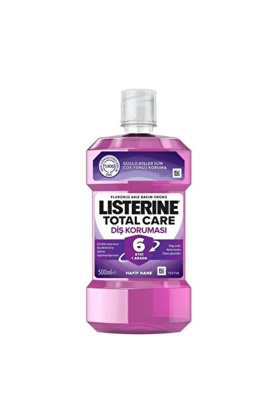 Listerine Total Care 6 Etki 1 Arada Nane Aromalı Ağız Bakım Suyu 500 ml