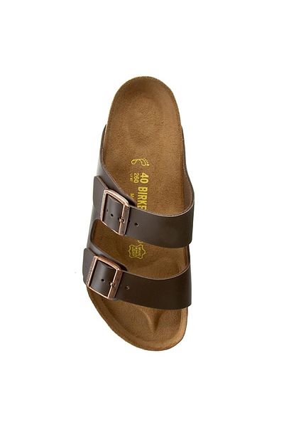 Birkenstock Dámské hnědé pantofle Arızona051101