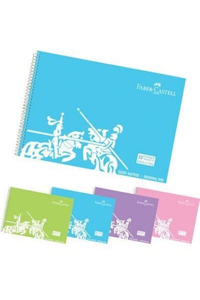 Faber Castell Faber-castell Picture Notebook Plastic Cover 35x50 Cm 30 Sheets (Assortment 1 Piece)5075400136000