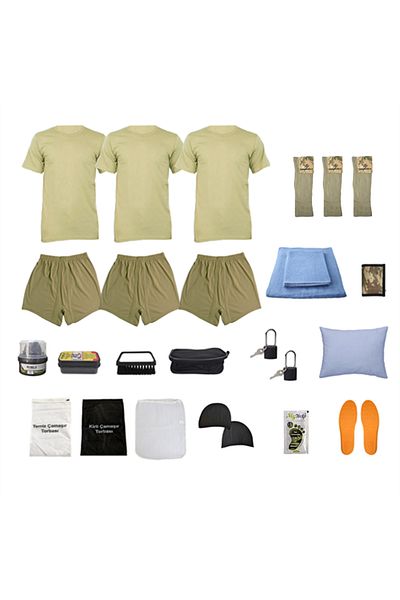 Şimşekoğlu Askeri Malzeme Σετ 3 Basic Soldier, Πακέτο Στρατιωτικών Προμηθειών για αρχάριους / Αλλαγή καλοκαιρινής στρατιωτικής προμήθειας