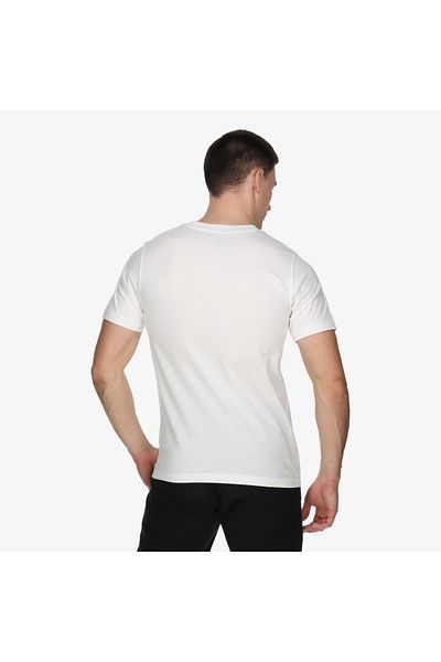 New Balance Tričko Sport Essentials Logo - BÍLÉ S/S Top
