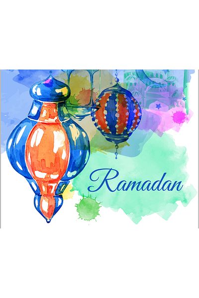 Filamente Ramadan Runner + 6 piese de serviciu american / set de masă / țesătură micropetek rezistentă la pete și lavabilă