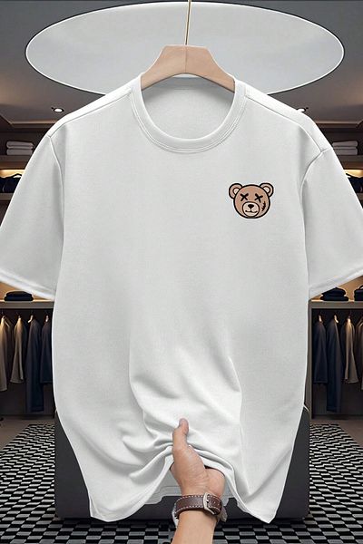 cc collection Bear to Heart Printed Oversize T-Shirt