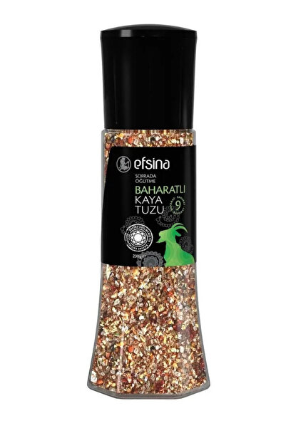 Efsina 230 gr Sofrada Öğütme Baharatlı Kaya Tuzu