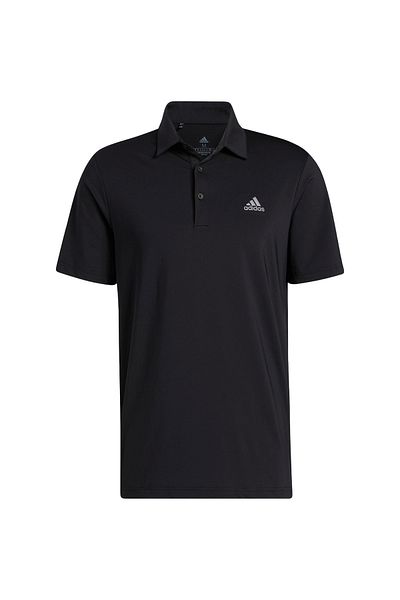 adidas T-shirt adidas Ultimate365 Solid Left Chest Polo Shirt, Black, Men