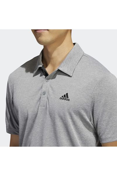 adidas Tričko adidas Polo-shirt Performance Drive Heather, šedé, pánské