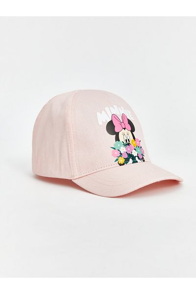 LC Waikiki Minnie Mouse Printed Baby Girl Cap Hat