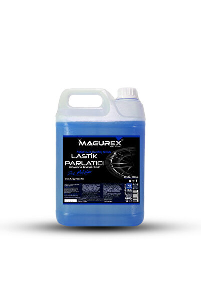 MAGUREX Jel Lastik Parlatıcı 5 L – Suya Dayanıklı Uzun Süre Kalıcı Lastik Par...