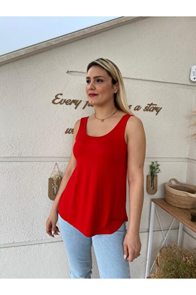 Aychayla Kalın Askılı Tshirt