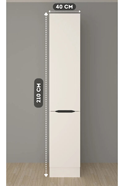 Fly Mobilya 40 Cm Albina Mutfak Boy Dolabı