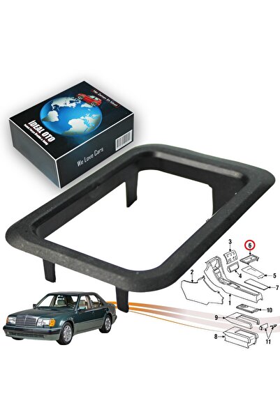 İDEAL OTOMOTİV Gear Shift Lever Frame for Mercedes E W124 Oem:A 1242670288