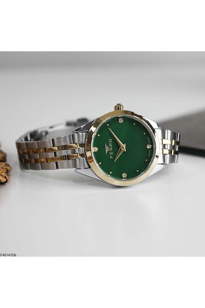 FERRO F40141D6 Women's Watch with Steel Band