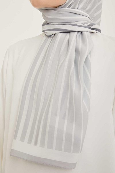 Armine Trend Line Pattern Modal Shawl 5746-04