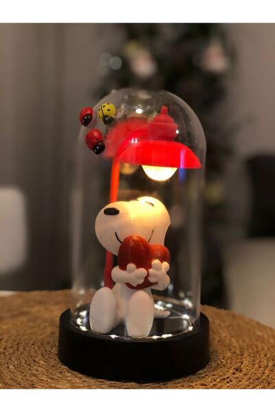 hayatvesanat SNOOPY-HEART Winnie The Pooh gece laması led + sokak lambası ayd...