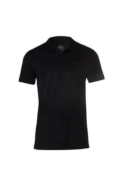 Alpinist Tricou negru cu mânecă scurtă, respirabil - Explore