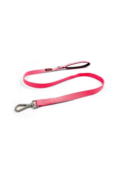 Tailpetz حزام سفر وردي نيون 130 سم × 2 سم