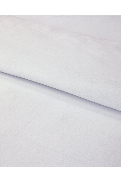 English Home White and Navy Blue Comfy Plain Double Duvet Cover Set