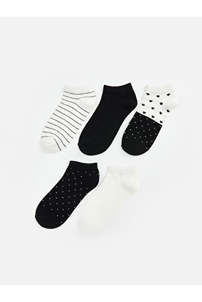 LC Waikiki Опаковка от 5 шарени дамски боти чорапи