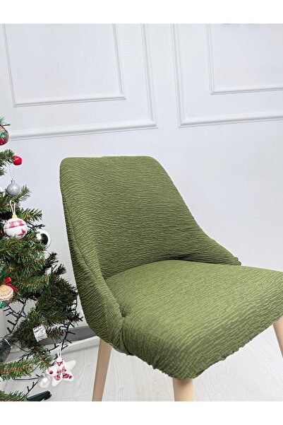 Defne Home JAKAR SANDALYE KILIFI Haki