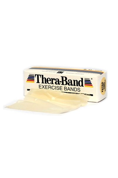 THERABAND Orjinal 5,5 Mt. Direnç Bandı Bej Extra Ince-yumuşak / Hafif Egzersiz