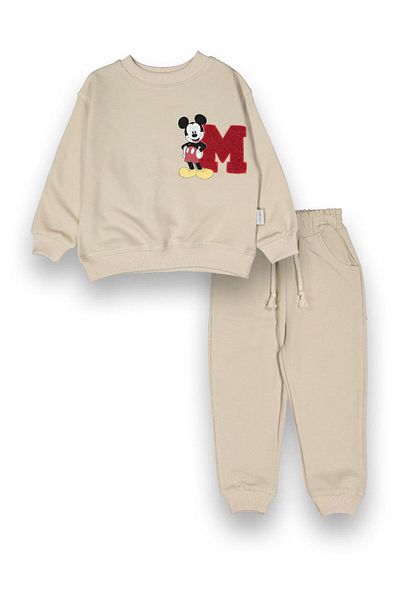 baby flamindo Baby Flamindo m Size Embroidered Printed 2 Threads Men's Tracksuit