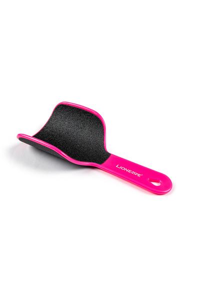 Lionesse Kavisli Ayak Törpüsü 472 – Çift Taraflı, Ergonomik Sap, Pürüzsüz Topuk Bakımı