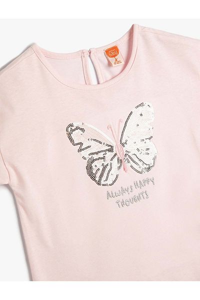 Koton Baby Girl Pink T-Shirt - 4smg10105ak