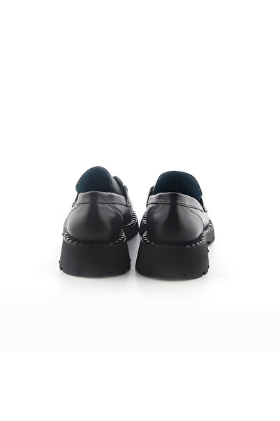 John May Women / Girls Classic Oxford John May Black Skinshoes