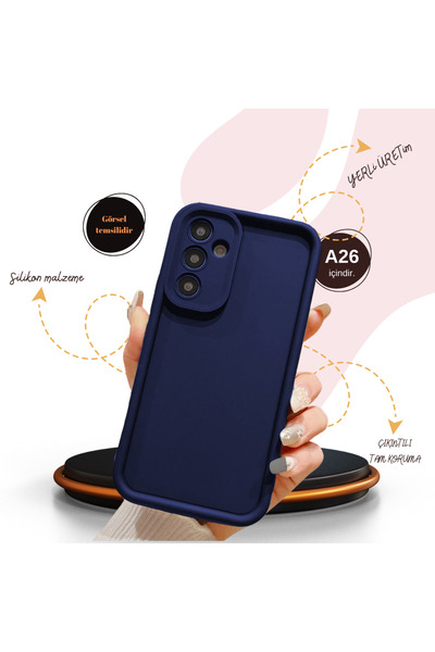 cepmoda Samsung Galaxy A26 (5G) KILIF| Süper Koruma Çıkıntılı Soft Kapak - LA...