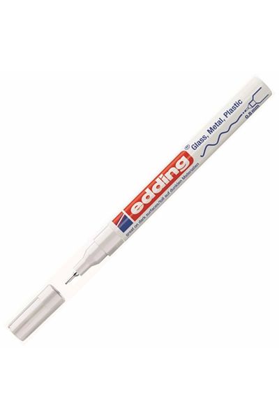 Edding 780 White Needle Tip Marker Pen 0.8 mm