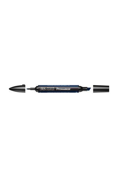 Winsor Newton Promarker Double Ended Alcohol Based Graphic Drawing Pen Indigo Blue 169 (V234)