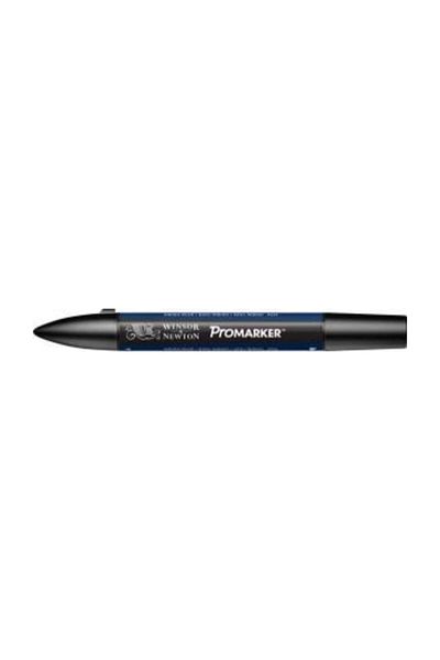 Winsor Newton Promarker Double Ended Alcohol Based Graphic Drawing Pen Indigo Blue 169 (V234)