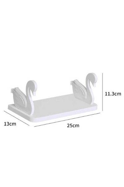 Skygo Swan Design Self-Adhesive Shelf