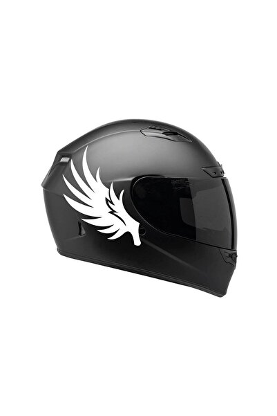 rez Tek Renk Kanat ( Wing Helmet Stickers ) Kask Sticker Etiket Modeli 2